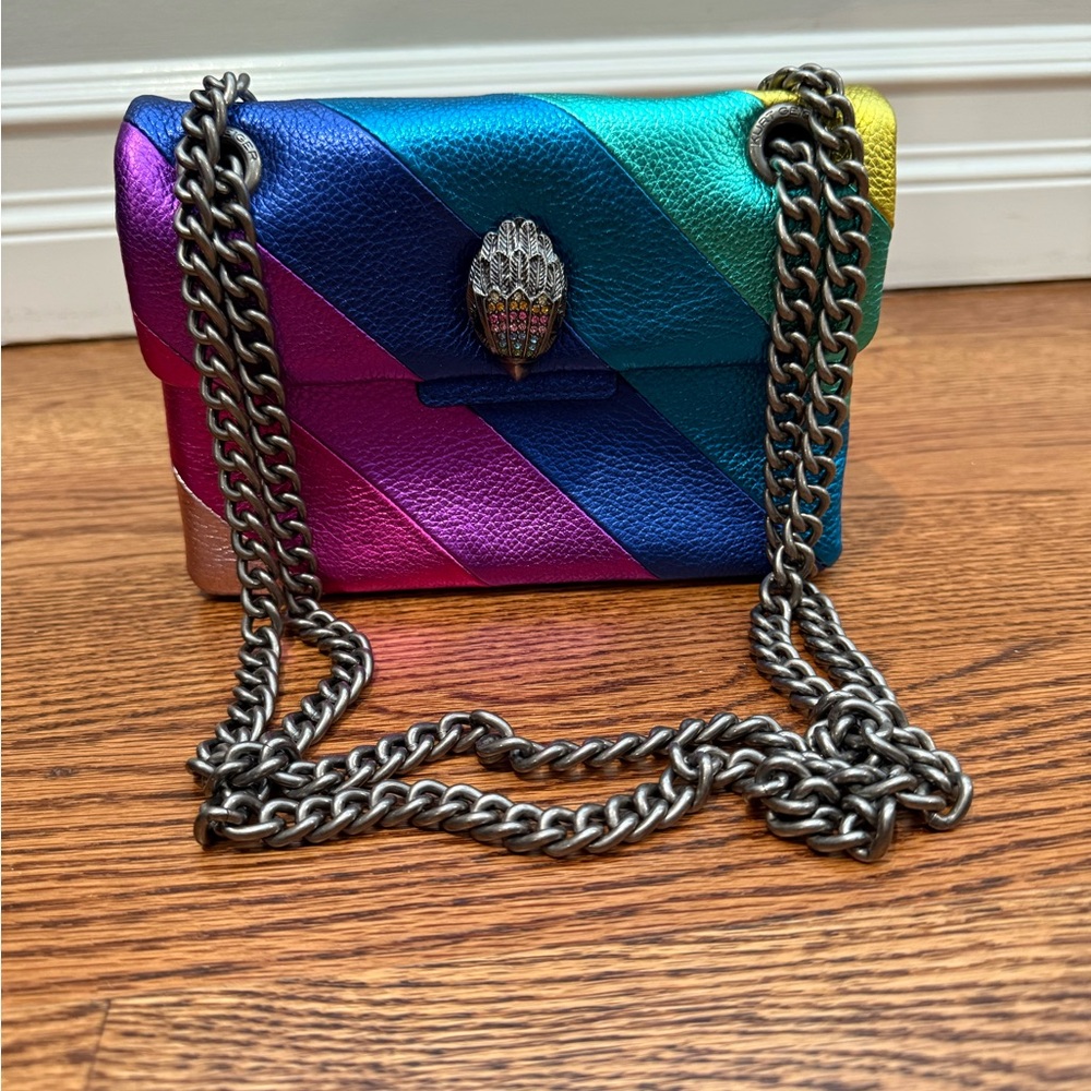 Kurt Geiger Mini Leather Kensington Bag